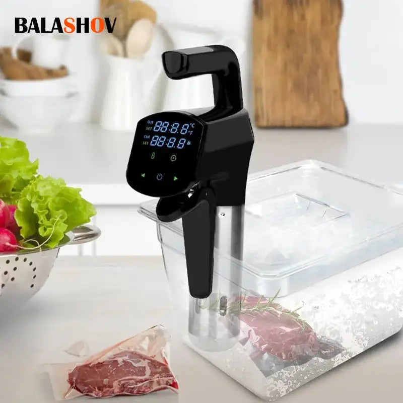 1100W Vacuum Sous Vide Cooker LCD Touch Digital Display Immersion ...