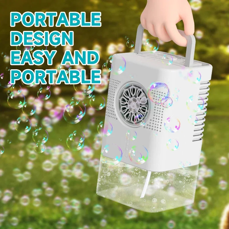 Automatic Bubbles Floor Pompero Soap Blowler &ndash; Bubble Blower