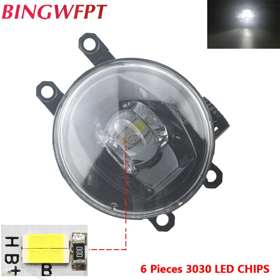 2 gab. Pilna LED DRL gredzens Toyota FJ Cruiser 2010-2018