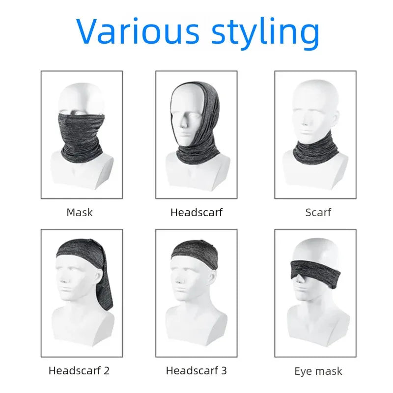 Motorcycle Balaclava Face Mask &ndash; Ice Silk Sun-Protective Quick-Drying Comfort