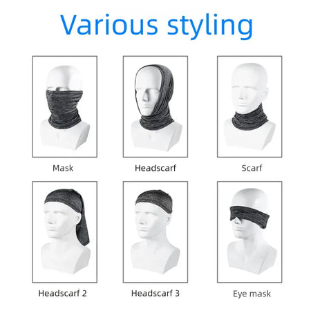 Motorcycle Balaclava Face Mask &ndash; Ice Silk Sun-Protective Quick-Drying Comfort