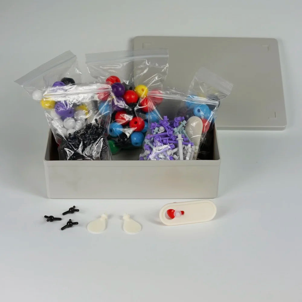 High Level Chemistry Molecular Model Kit &ndash; 440 Pieces for Inorganic and Organic Visualization