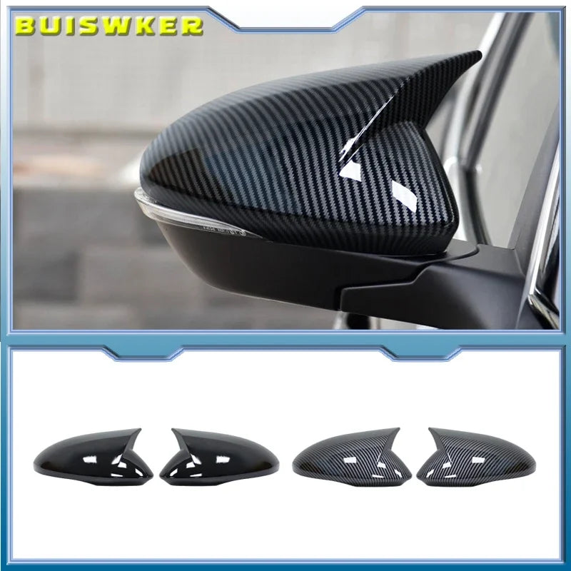 Copertura dello specchietto retrovisore in fibra di carbonio per Alfa Romeo Stelvio