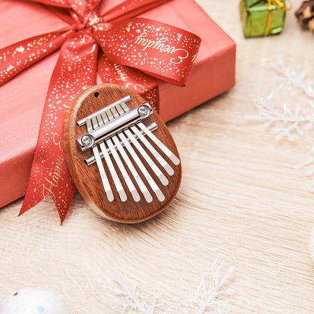 Mini Kalimba 8 Key Thumb Piano - Water Drop Style Portable