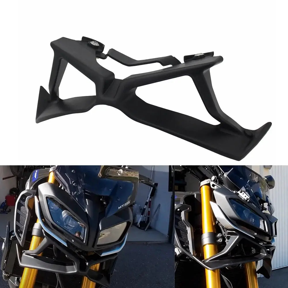 For Yamaha MT-09 Front Spoiler Kit MT09 MT 09 SP 2017-2020 Motorcycle Downforce Naked Frontal Spoilers Winglet Aerodynamic Wing by InterCyprus Trading Ltd