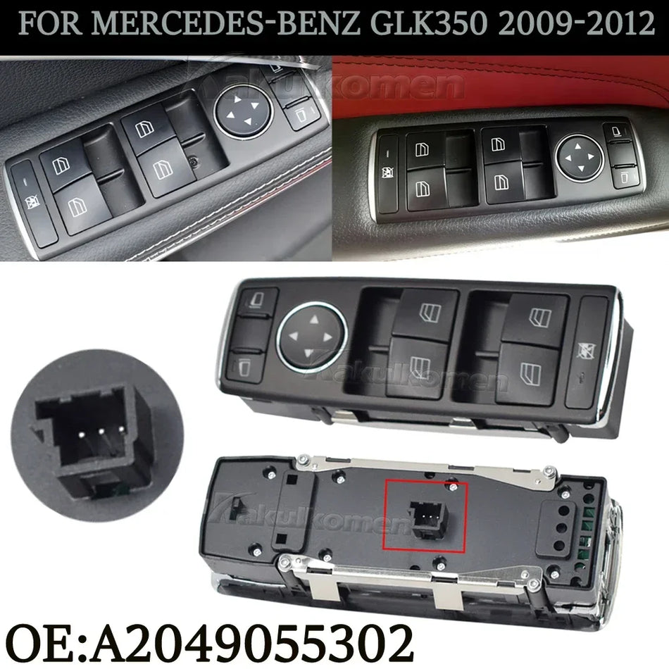 Διακόπτης Κεντρικού Παράθυρου για Mercedes-Benz C Class E Class GLK