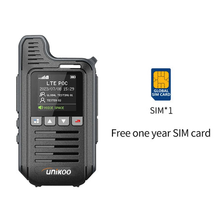 Unikoo PN325 Walkie Talkie &ndash; Unlimited Distance Global Communication 1PCS / EU Plug