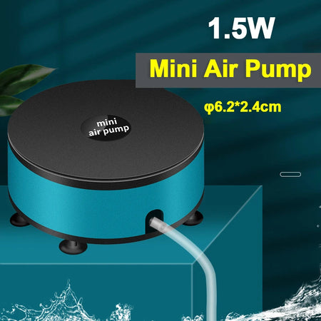 Ultra Silent 220V 1W Aquarium Air Pump - Low Noise Design