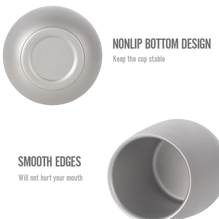 120ml Ultralight Ti Double Wall Cup &ndash; Camp Friendly