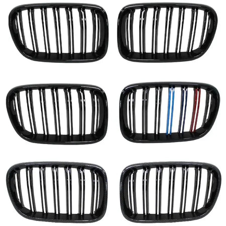 For BMW X3 F25 2010 2011 2012 2013 Front Kidney Grilles Matte Gloss Black Replacement Racing Bumper Body kit by InterCyprus Trading Ltd