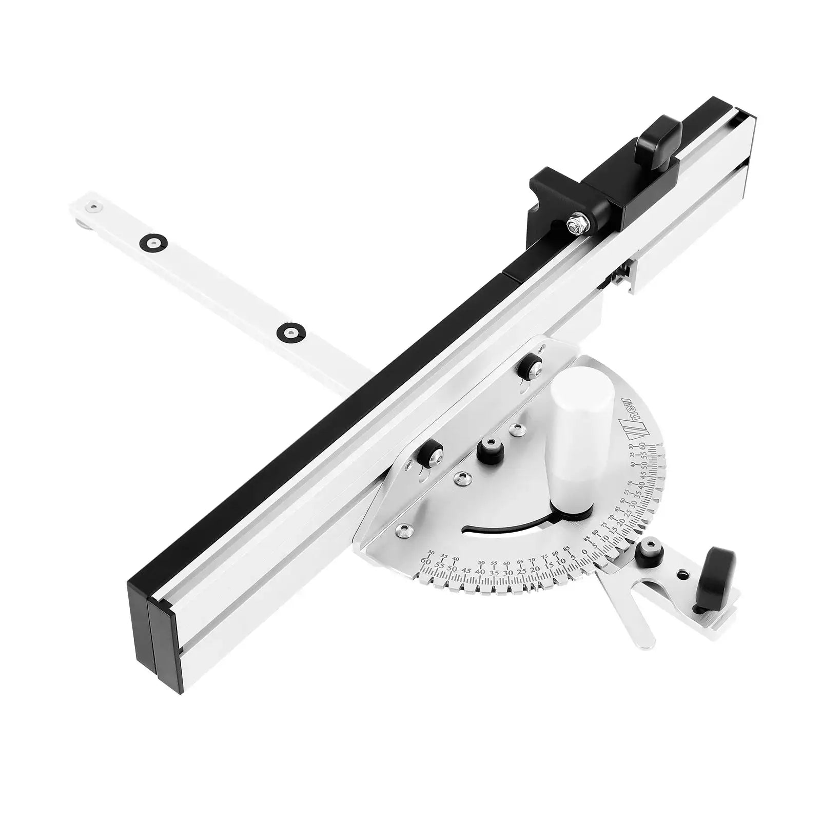 Precision Miter Gauge for Table Saw - Adjustable 0-60 Degree