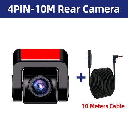 E-ACE 1080P RearView Camera &ndash; HD Night Vision Waterproof 10M Cable- I24P / 5V