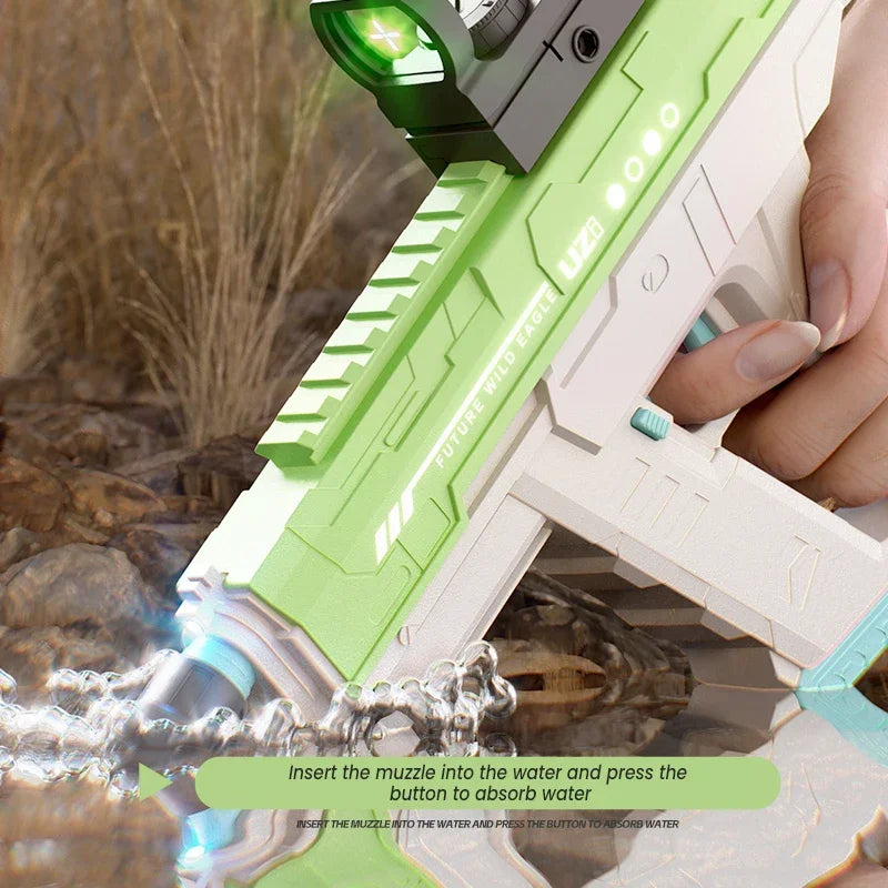 Electric Toy Water Gun &ndash; Dual Mode Light Water Absorption