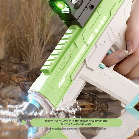 Electric Toy Water Gun &ndash; Dual Mode Light Water Absorption