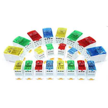 High-Performance Electric Split Din Rail Terminal Block Junction Box (UKK 80A-500A)