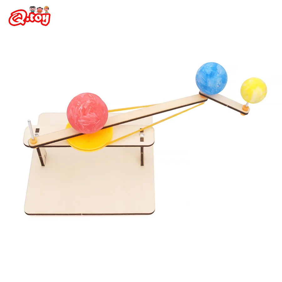 Kit Educativo STEM Modelo DIY Esferas Terra Lua Sol