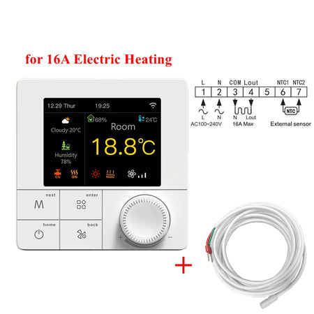 EZAIOT Floor Heating Thermostat &ndash; Smart Remote Control Electric Heating