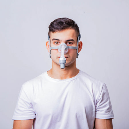 BMC N5AH Nasal Mask &ndash; Headgear Included for CPAP Travel