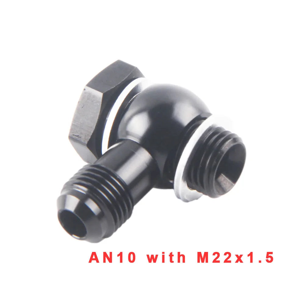 6063 T6 Billet Aluminum Hydraulic Clutch Banjo Fitting M12-M18 by InterCyprus Trading Ltd
