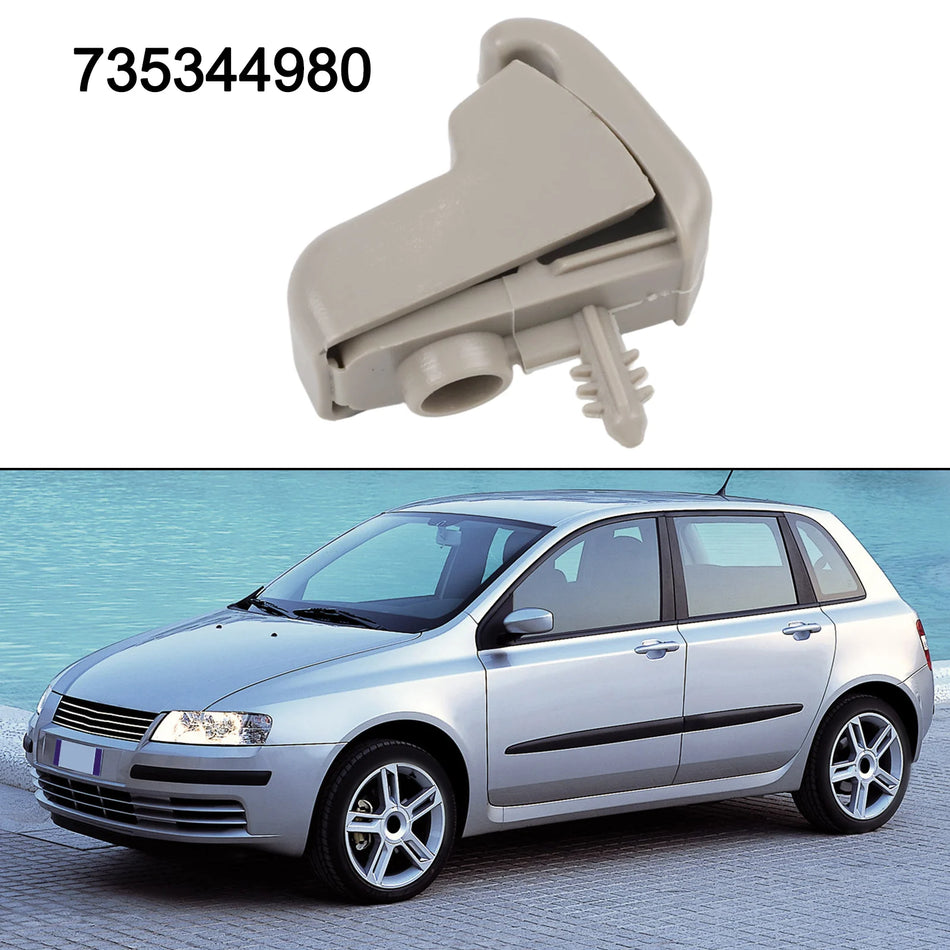 Fiat ja Alfa Romeo Auringonsuojan Kiinnike, Harmaa ABS-Holder