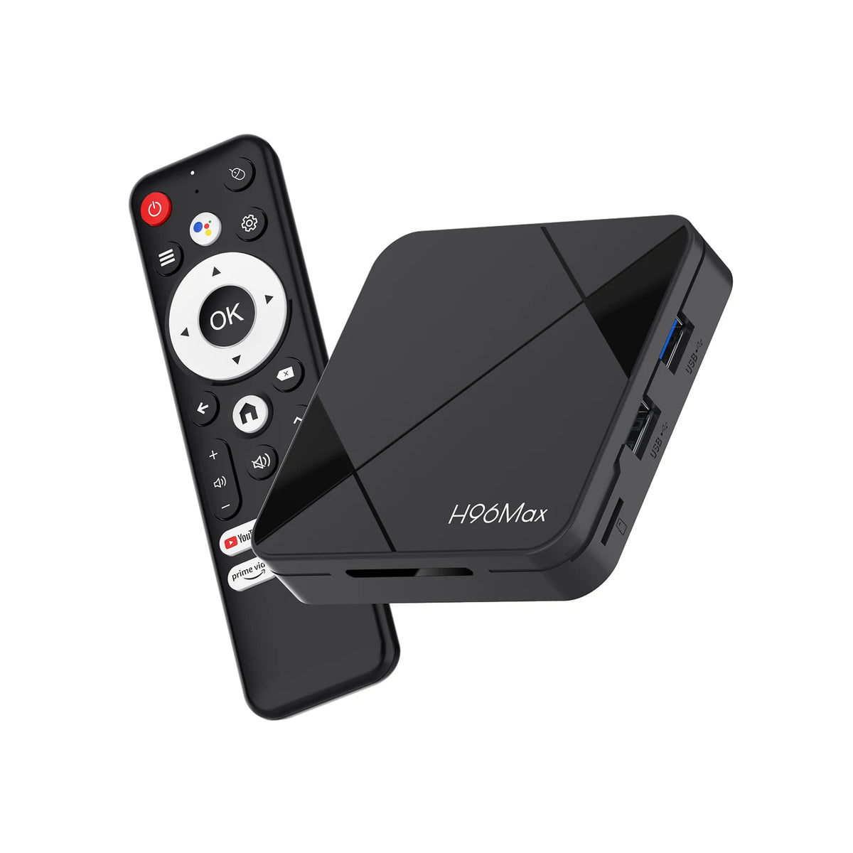 H96 MAX Android TV Box 4K RK3518 &ndash; Google Assistant YouTube