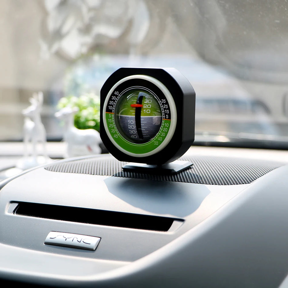 Automobilio Inklinometras Nuolydžio Matuoklis su LED Šviesa Aukštos Jautrumo Nuolydžio Matuoklis
