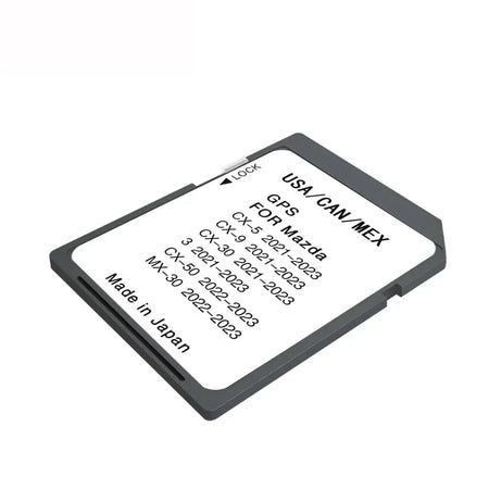 Car SD Map Card Mazda CX9 21 22 23 - Fast Navigation