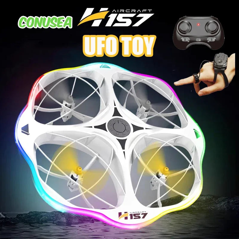 Mini Drone RC UFO Toy &ndash; Gesture Control with LED Light