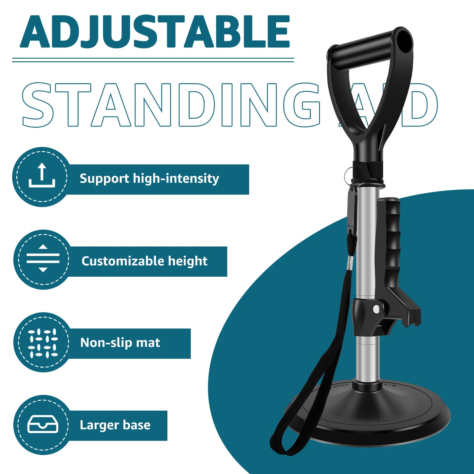 Adjustable Standing Aid &ndash; Non-Slip Mobility Support for Elderly