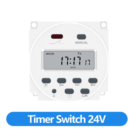 GTHURCS CN101A Timer Switch &ndash; Programmable Precision Control 24V DC and AC