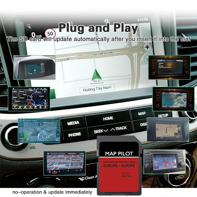 GPS Europe Map Upgrade for Becker MAP PILOT &ndash; 2023 Maps