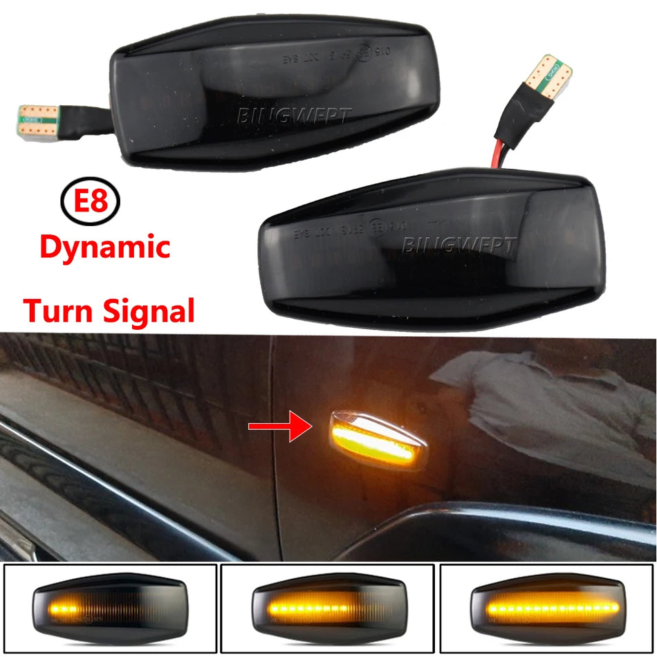 Dynamické LED boční světlo s plynulým směrovým signálem pro Hyundai Elantra