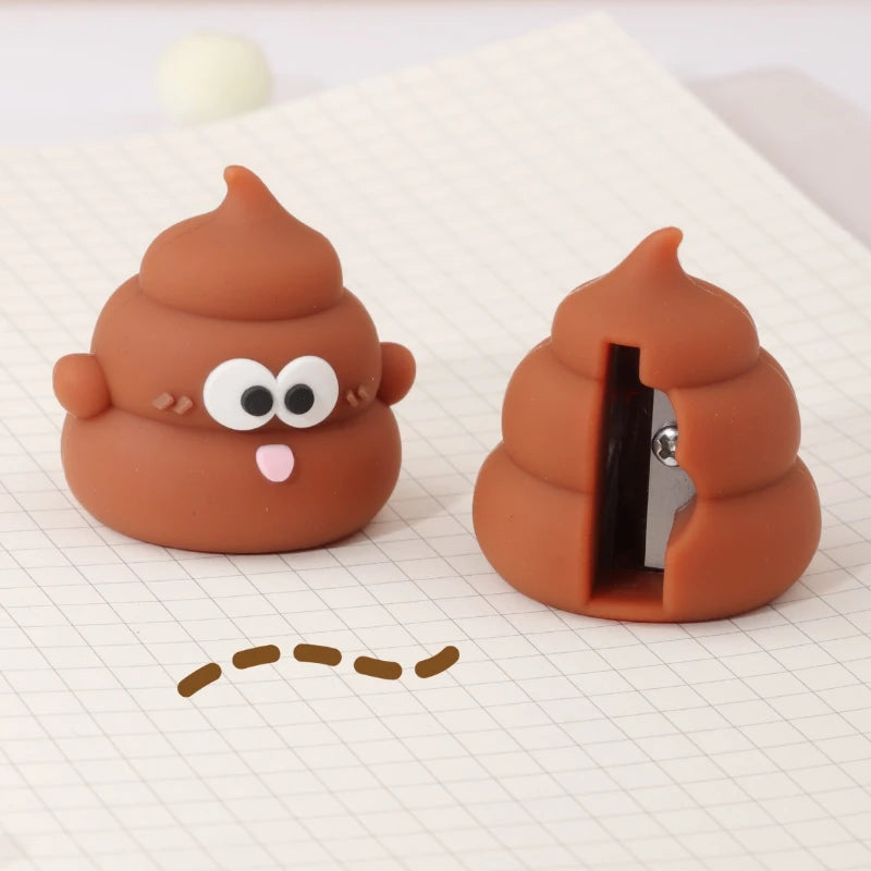 Cute Poop Pencil Sharpener for Elementary School