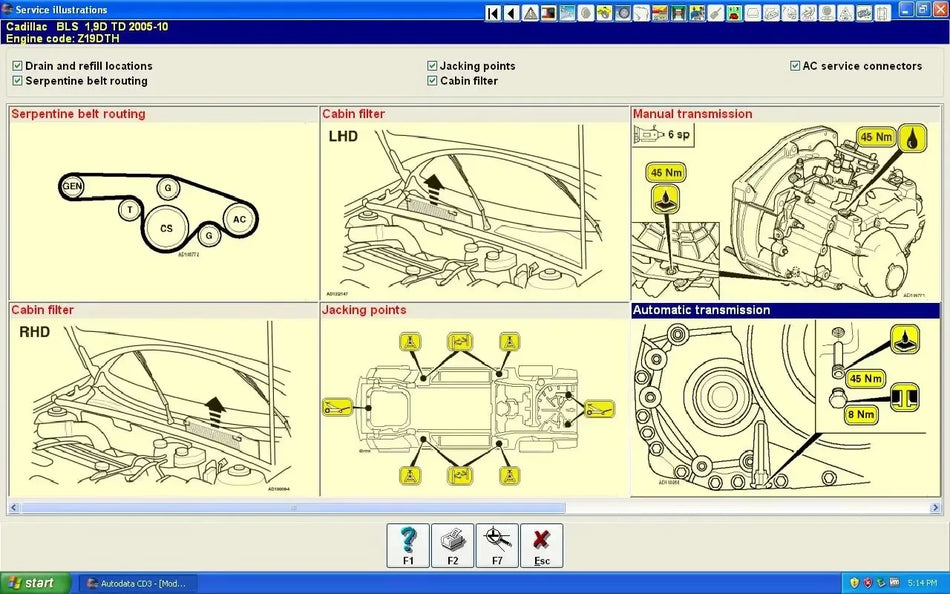 Atris-Stakis Technik AutoData 3.45 Auto Tarkvara With Vivid Workshop Data