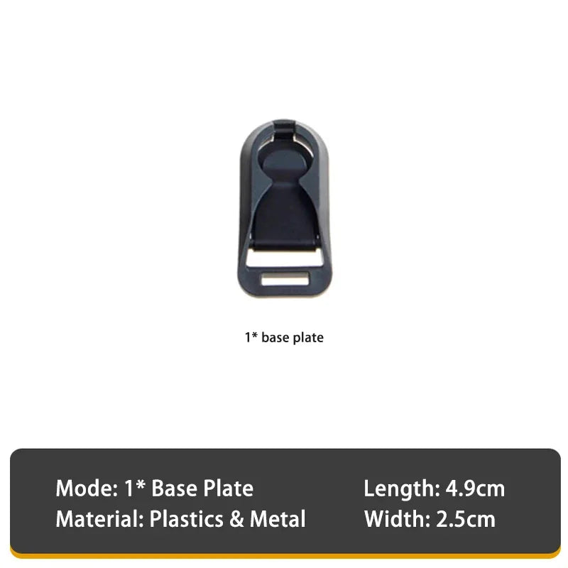 Quick Release Camera Buckle for Shoulder &amp; Wrist Straps - Compatible with Sony, Canon, Nikon 1x Base Plate