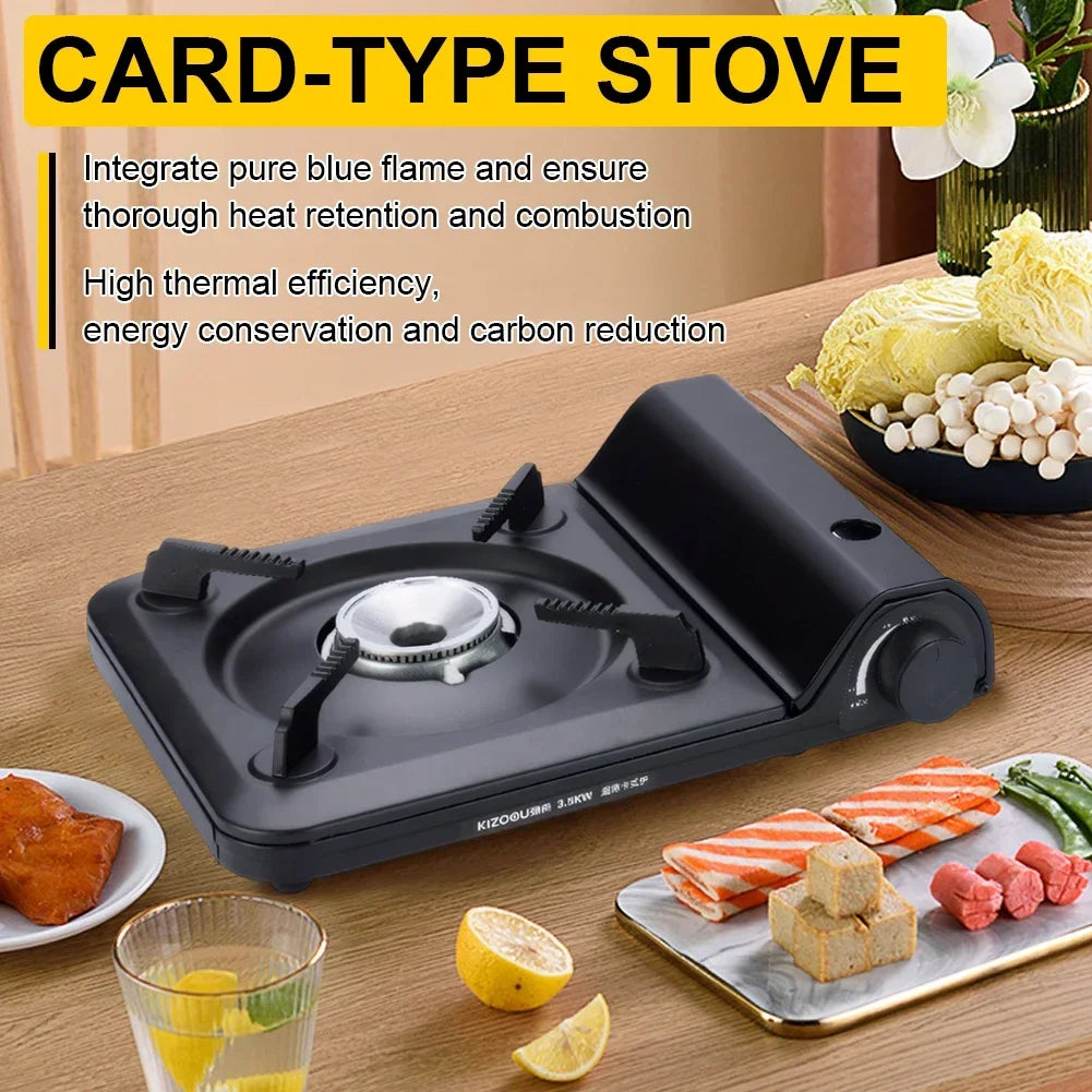2025 Portable Single Burner Camping Gas Stove &ndash; Automatic Ignition Convenience
