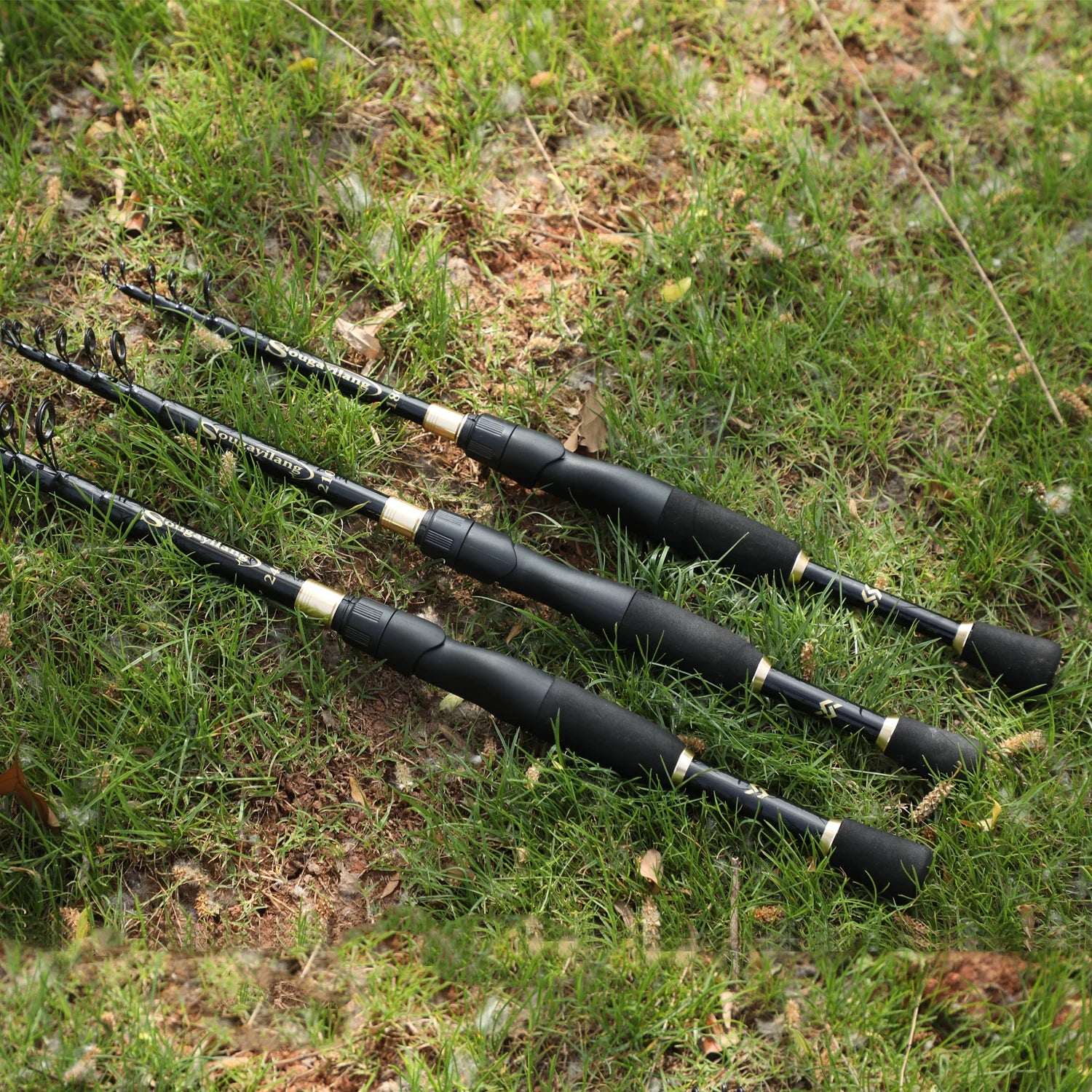 Sougayilang Telescopic Fishing Rod - Ultralight Carbon Fiber Spinning/Casting