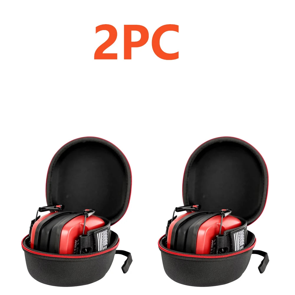 New Electronic Shooting Earmuffs - Noise Reduction 2PC with box