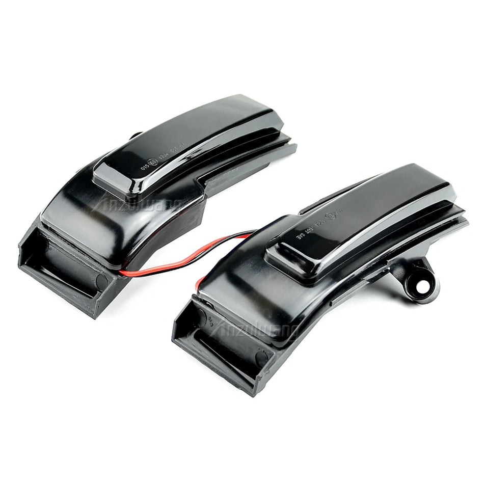 Lumini de semnalizare pentru oglinda laterală LED dinamic fumuriu pentru Ford F-150 2015-2020