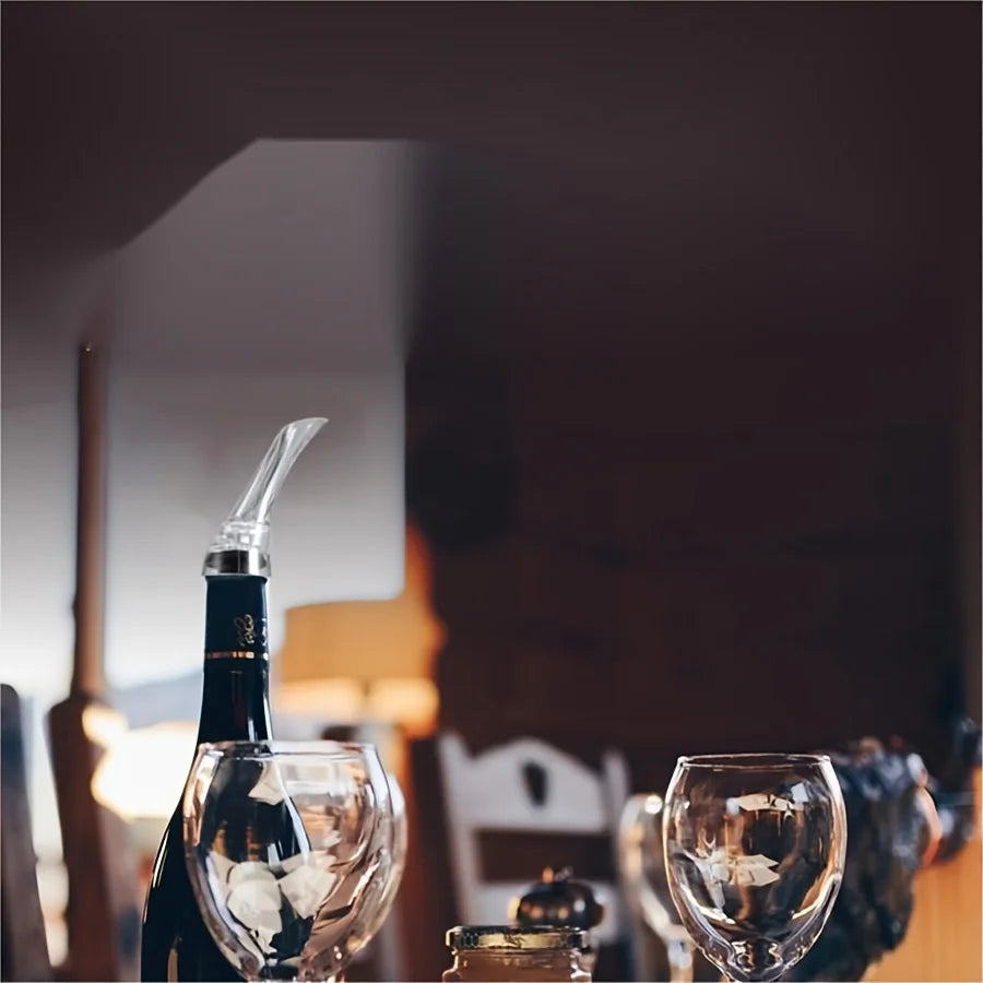 Premium Wine Aerator Pourer - Enhance Flavor Instantly