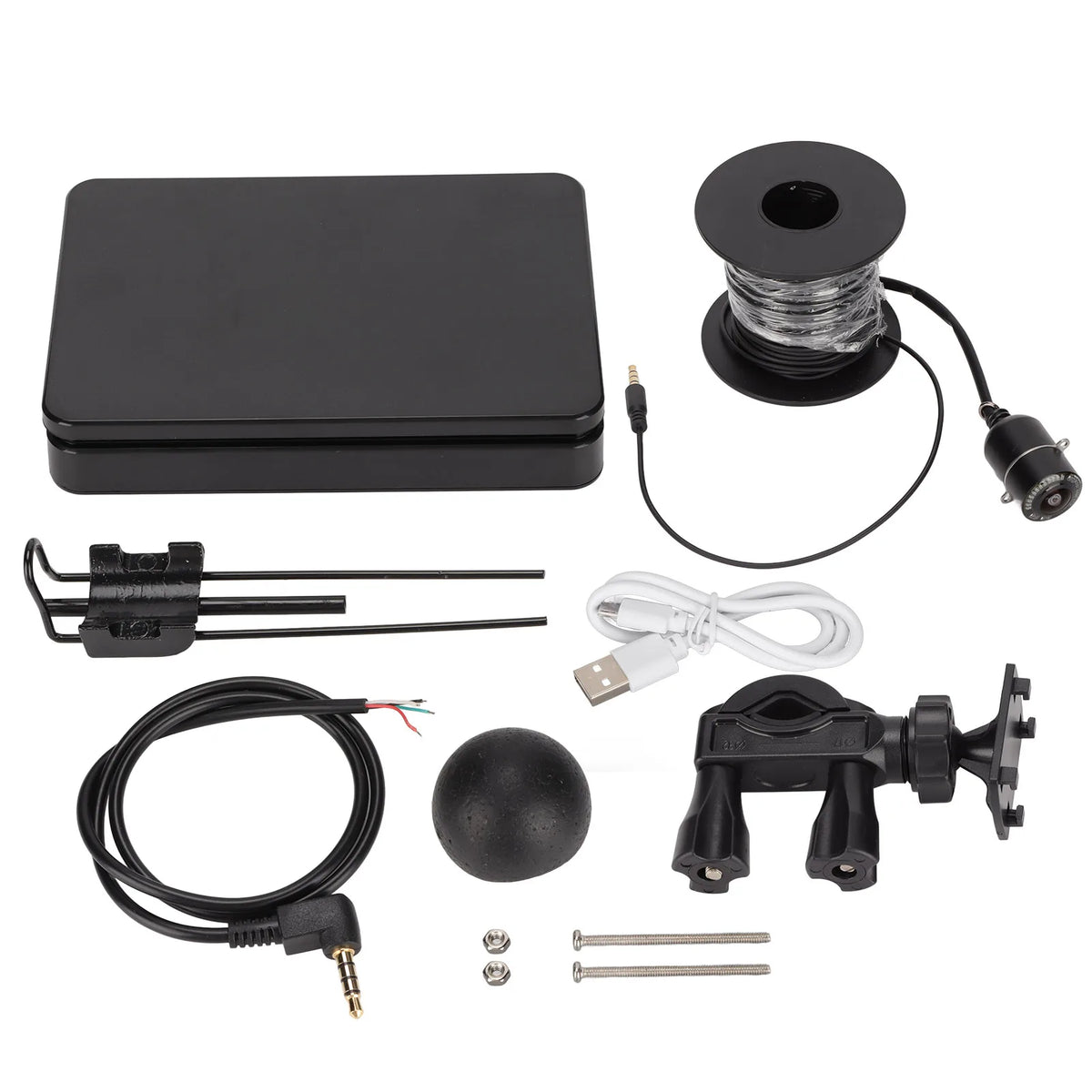Underwater Fish Finder with 20m Cable &amp; 5.0in Display - IP67 Waterproof