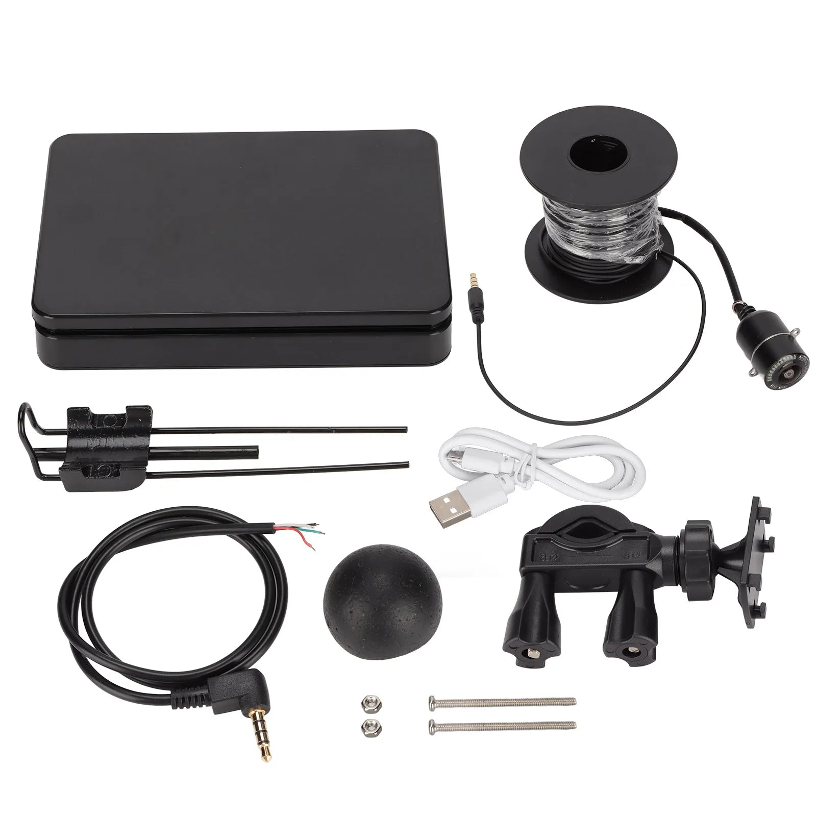 Underwater Fish Finder with 20m Cable &amp; 5.0in Display - IP67 Waterproof