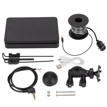 Underwater Fish Finder with 20m Cable &amp; 5.0in Display - IP67 Waterproof