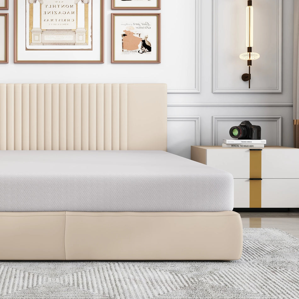 Colchón Ergonómico 140x200cm Con Agarre Antideslizante Oeko Tex