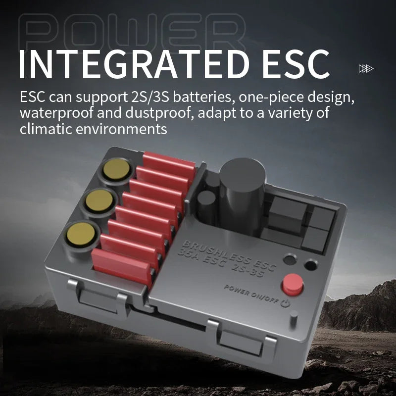 1:14 40Km/h RC Car &ndash; High Speed Brushless 4WD Off Road