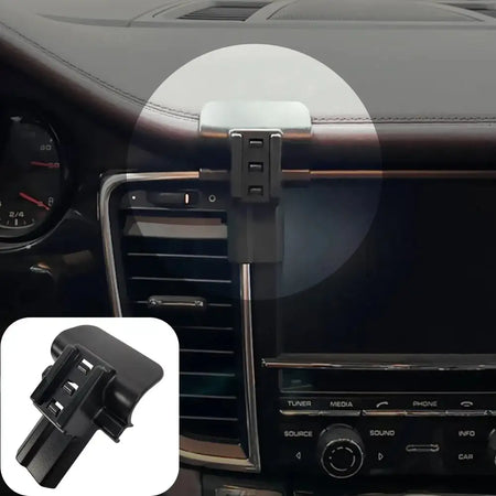 Porsche Panamera Wireless Car Phone Holder Gravity Stand