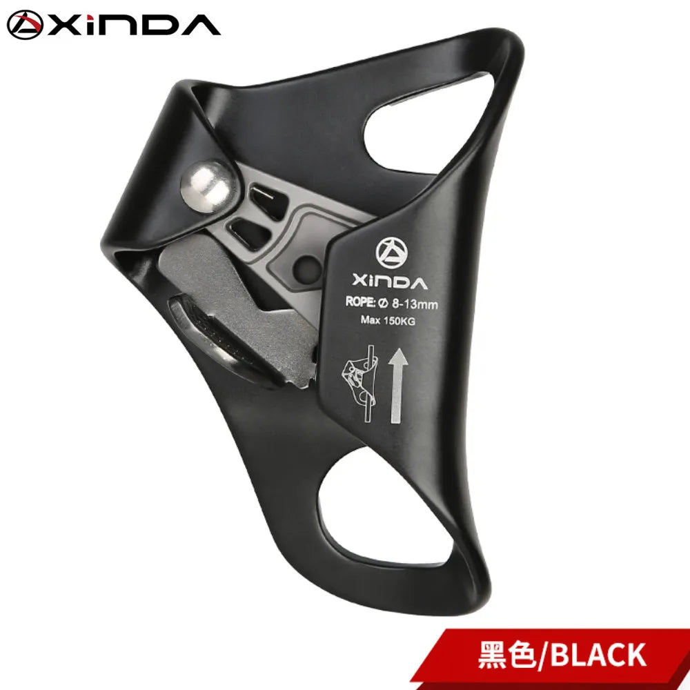 XINDA Chest Ascender - Anti Fall Off Climbing Safety Gear Black