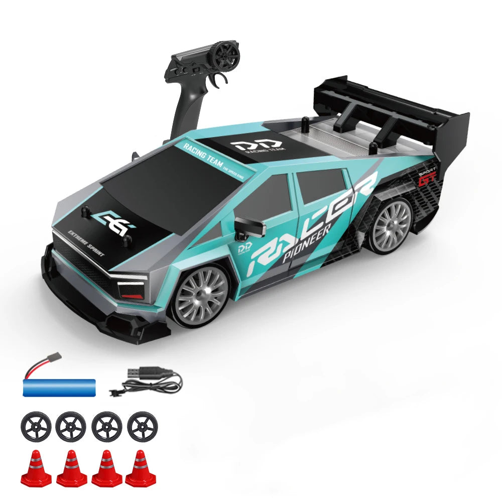 Rc Drift Car 1/24 Ae86 4Wd &ndash; High Speed Performance Green