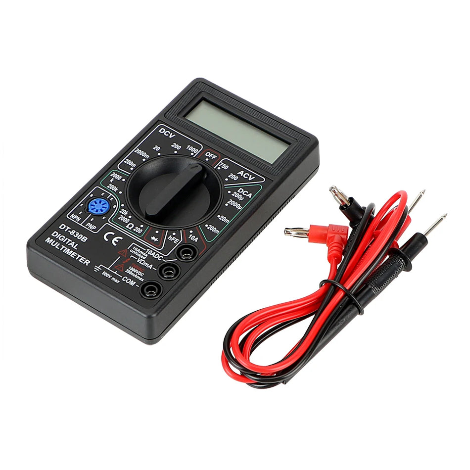 LCD Automatinis Diapazonas Skaitmeninis Voltmetras Multimetras AC 1000V ir DC 750V
