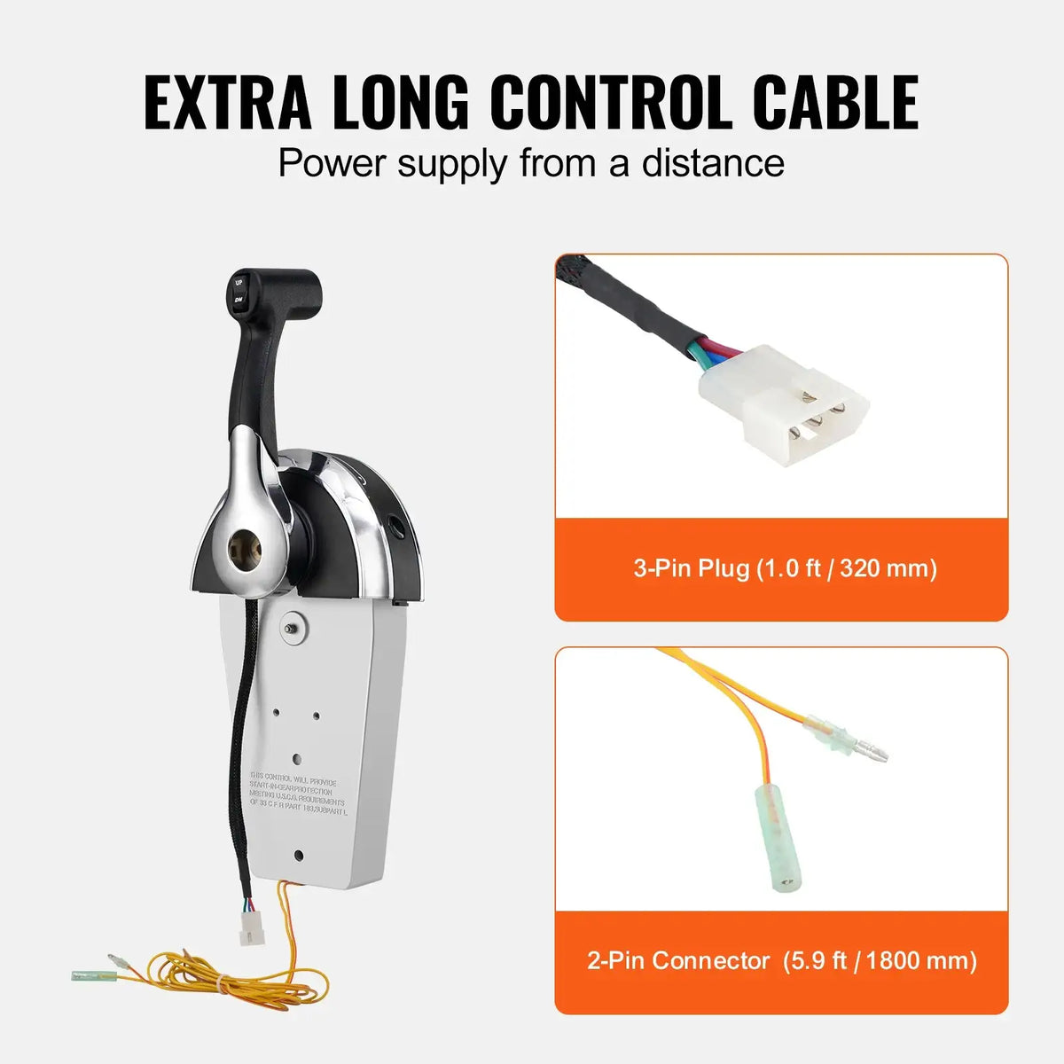 Throttle Control 8M0059686 &ndash; Top Mounted Remote Box